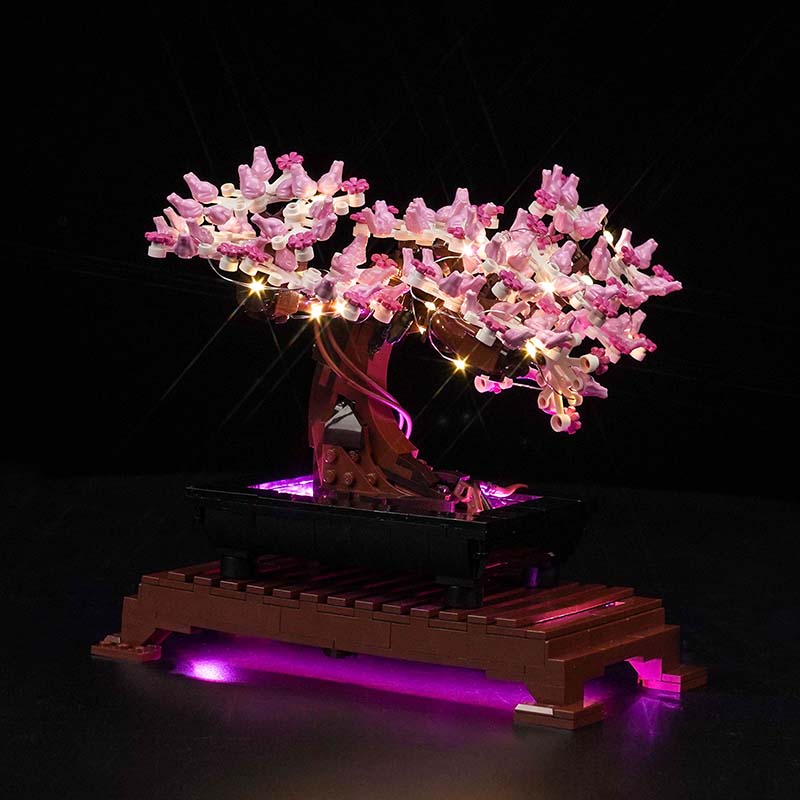 Bonsai Garden Lego - Lazishi 10281 LED set cocok untuk