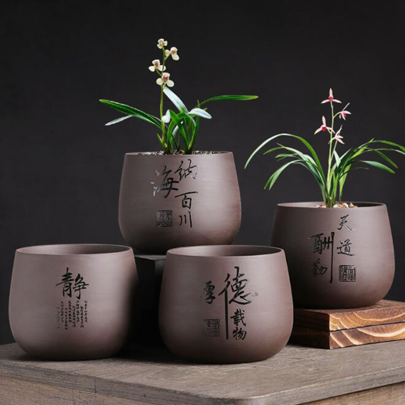 Bonsai Garden Europe - Pot tanaman anggrek vas Bonsai, wadah