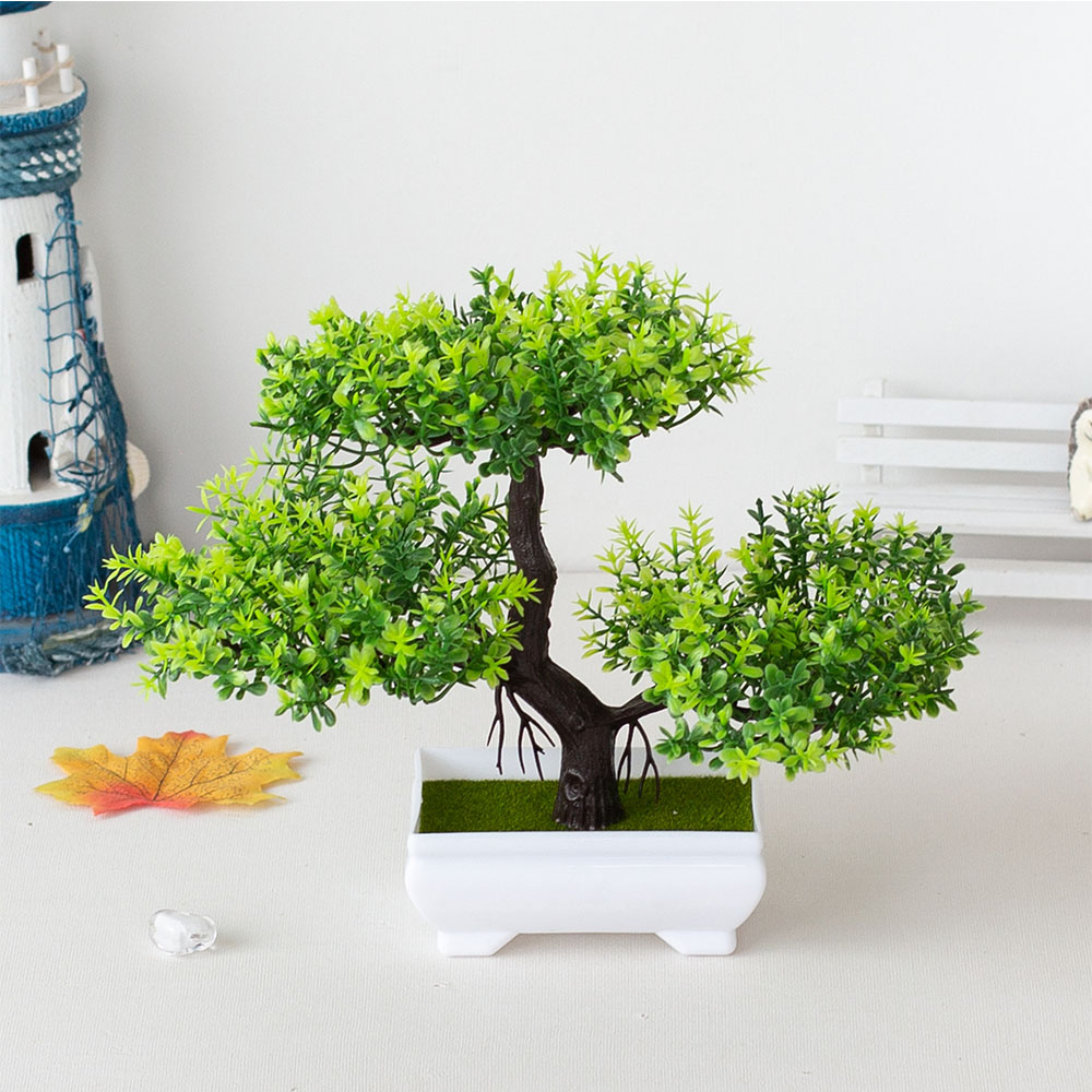 Bonsai Tree Zen Garden - Tanaman Artifisial Dekorasi Pot Bonsai Pohon