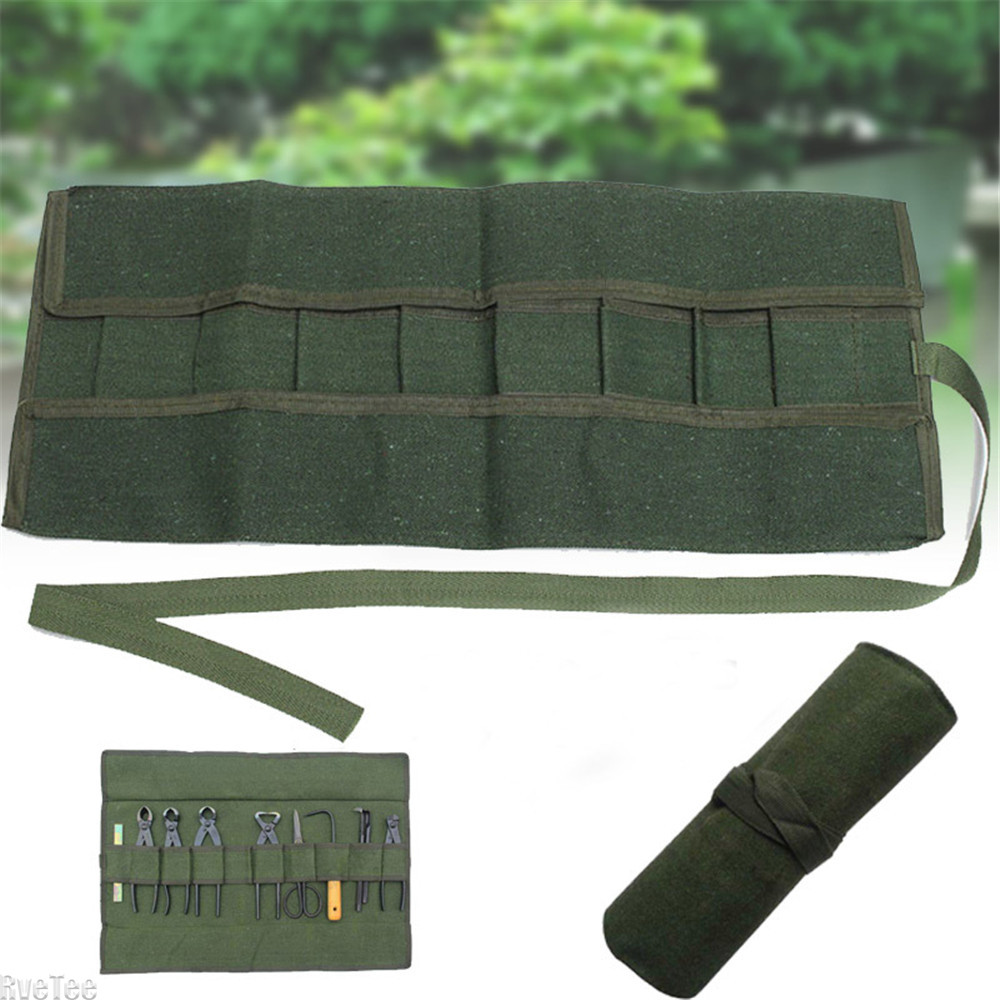 Bonsai Tool Set - Tas paket penyimpanan Bonsai Jepang, Set