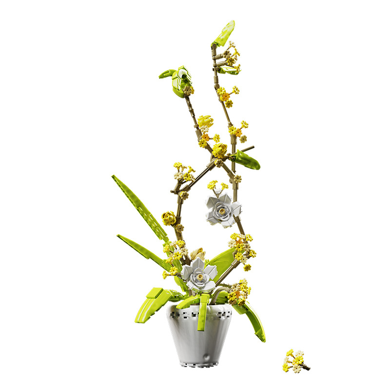 Mainan bangun Bonsai seri angg - Bonsai Garden Lego ulasan dan harga