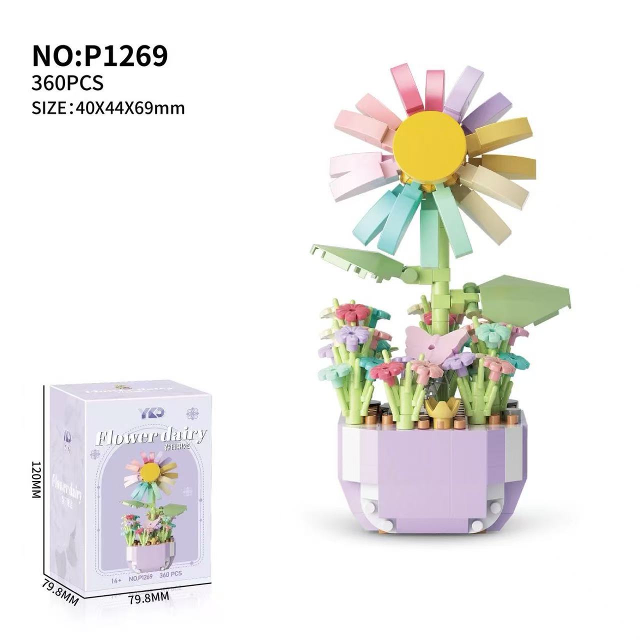 Set Blok Bangunan Mini Bunga d - Bonsai Garden Lego ulasan dan harga