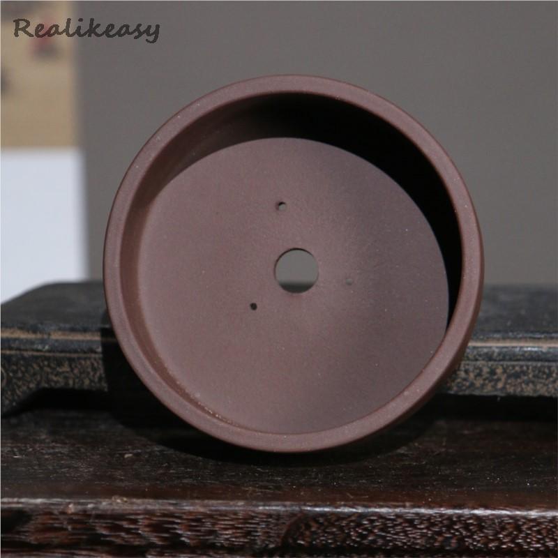 Yixing Pot Tanah Liat Ungu Pot - Bonsai Tree Zen Garden ulasan dan harga