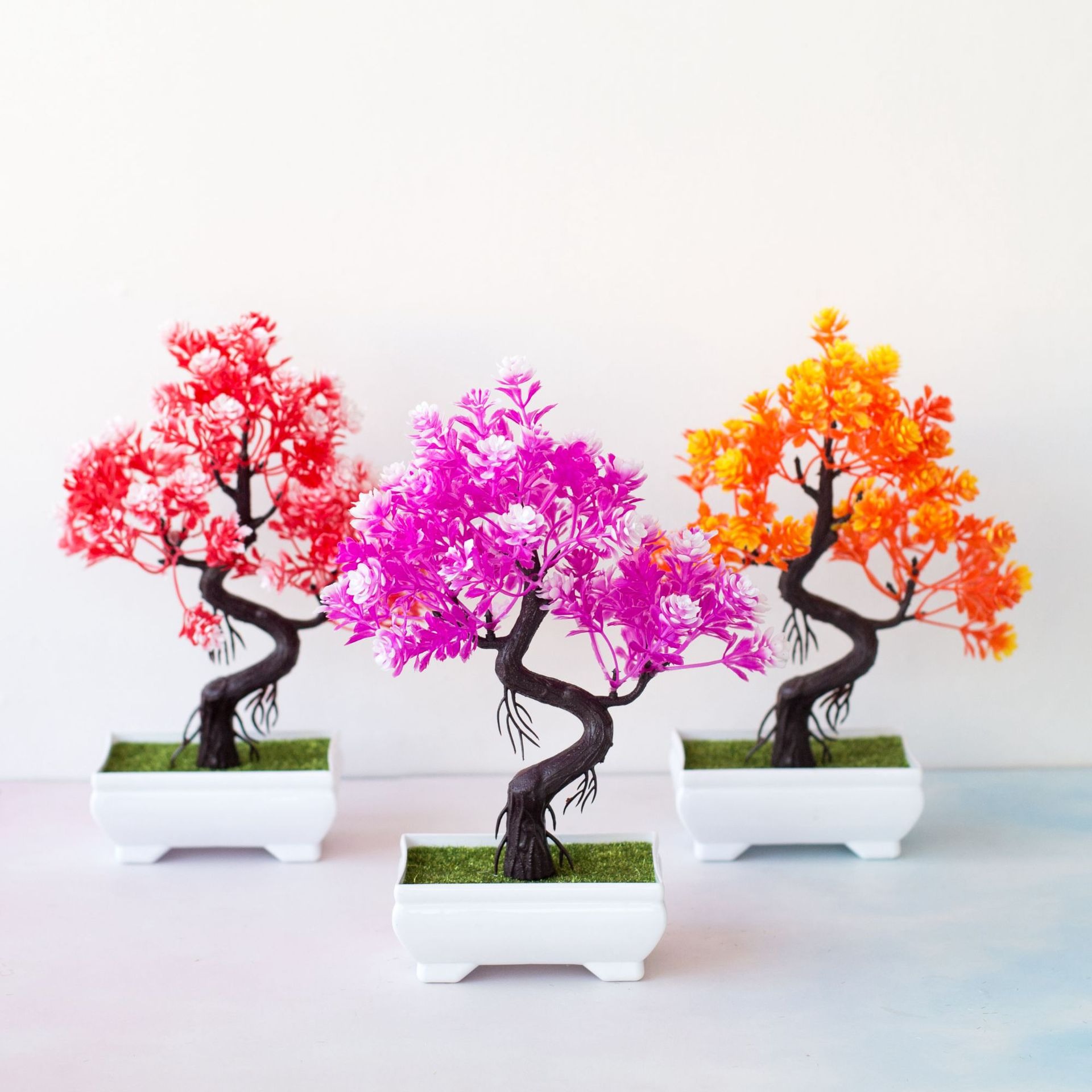 Tanaman Bonsai Buatan dalam Po - Bonsai Tree Zen Garden ulasan dan harga