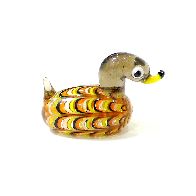 Patung Bebek Kaca Mini Buatan  - Bonsai Garden Europe ulasan dan harga