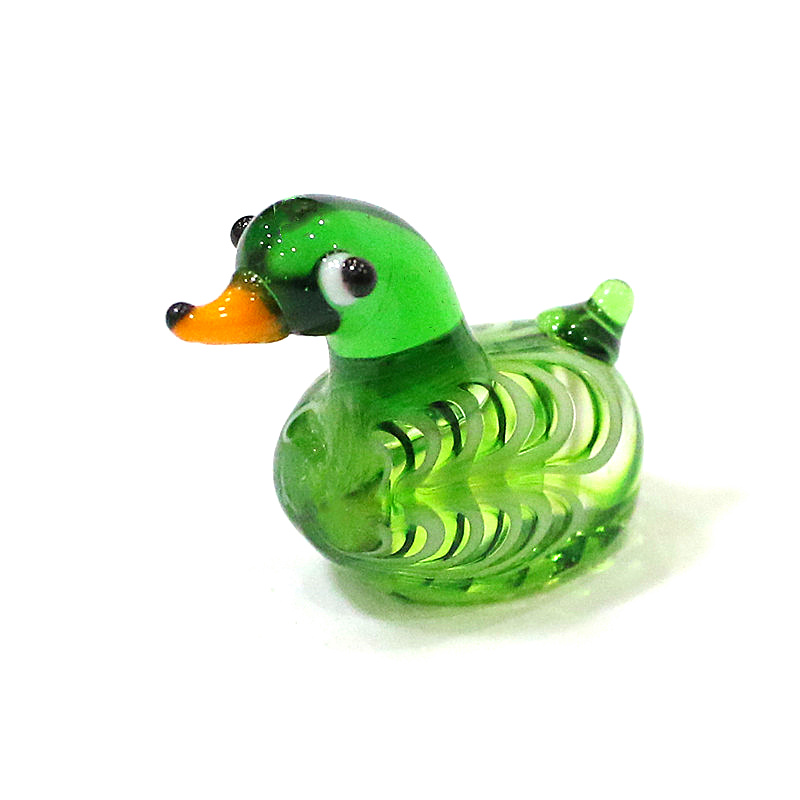 Patung Bebek Kaca Mini Buatan  - Bonsai Garden Europe ulasan dan harga