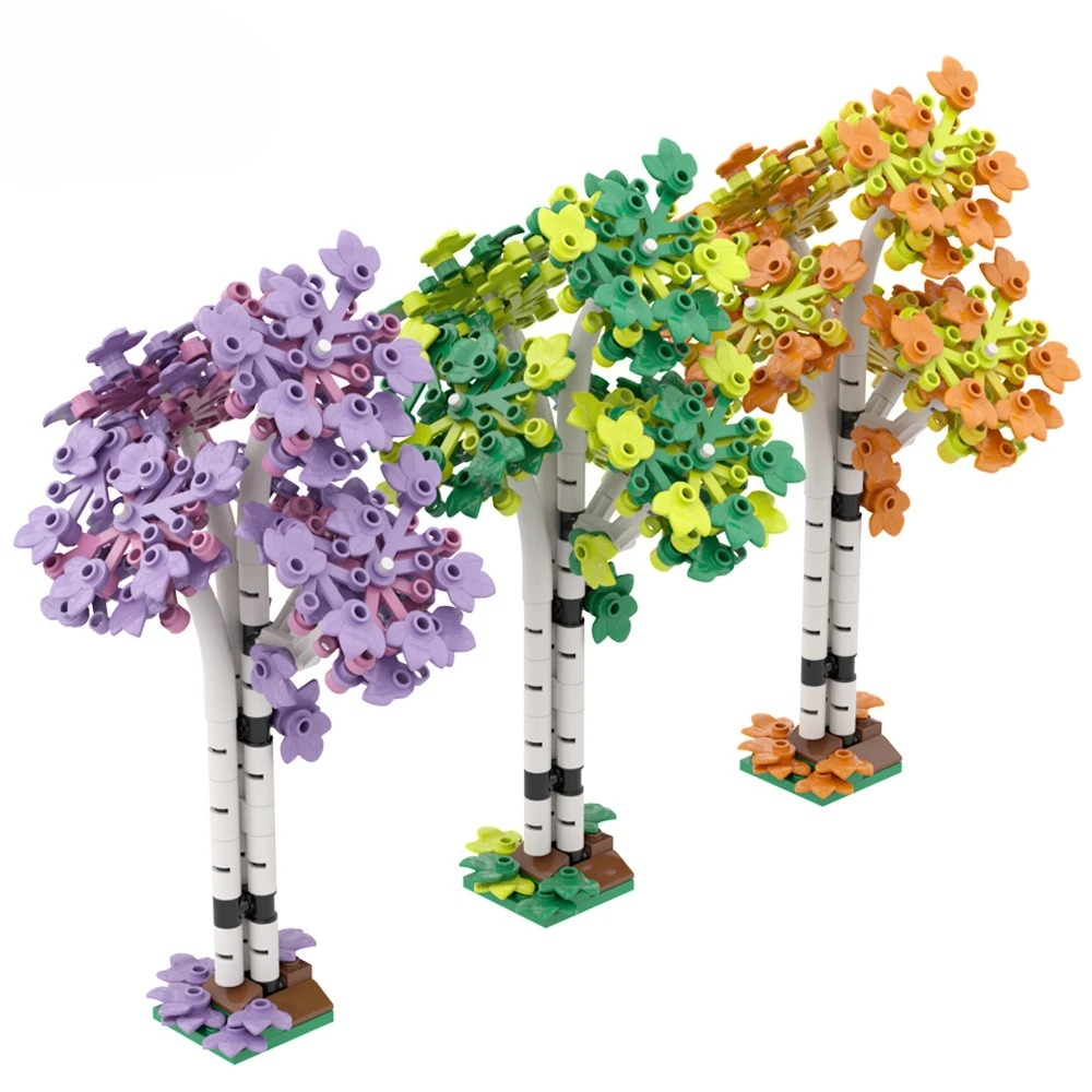 152 Buah MOC Blok Bangunan Tam - Bonsai Garden Lego ulasan dan harga