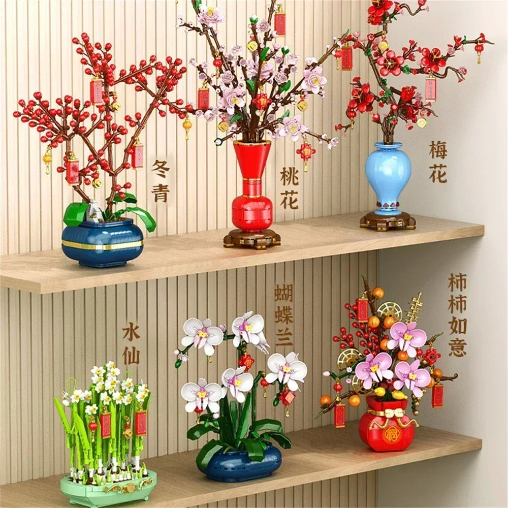 Buket Kota Kreatif, Bunga Pers - Bonsai Garden Lego ulasan dan harga