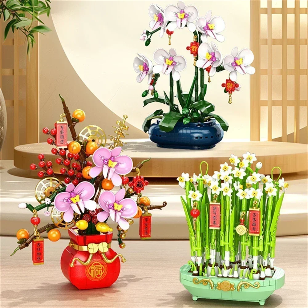 Buket Kota Kreatif, Bunga Pers - Bonsai Garden Lego ulasan dan harga
