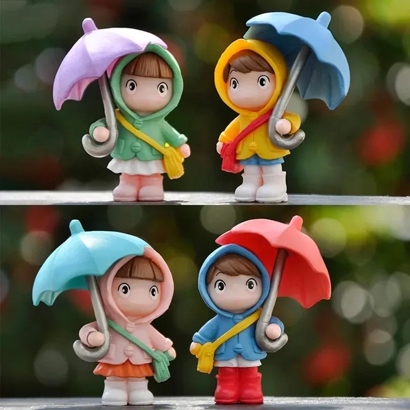 Patung-patung Mini Lucu Payung - Bonsai Garden China ulasan dan harga