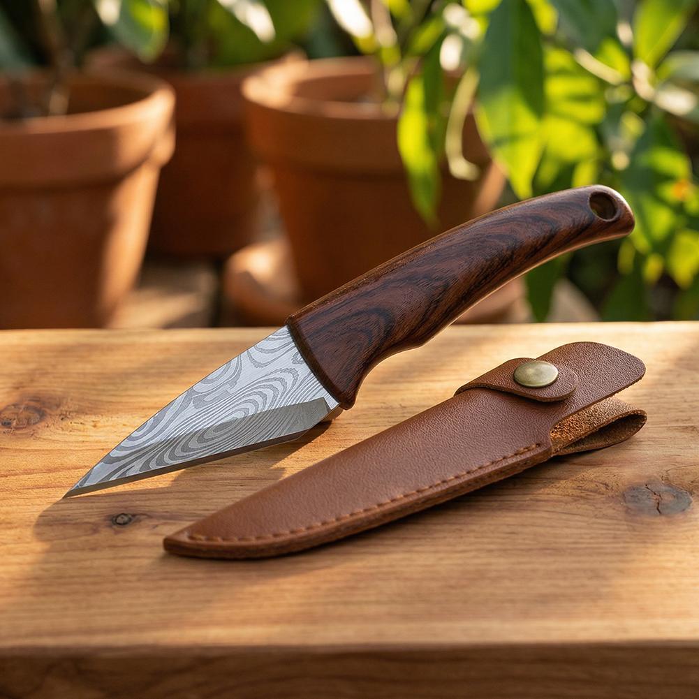 Pisau Cangkok Gagang Kayu deng - Bonsai Tool Set ulasan dan harga