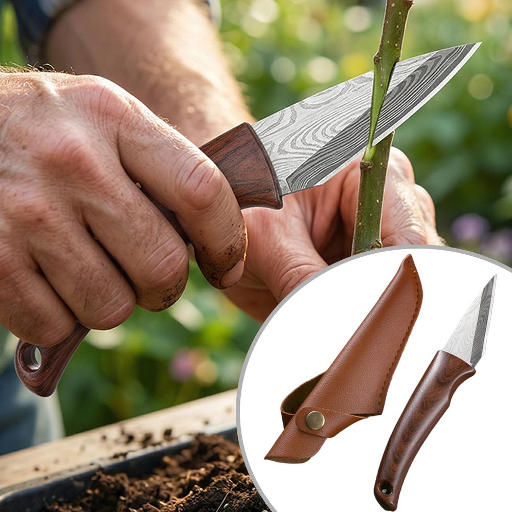 Pisau Cangkok Gagang Kayu deng - Bonsai Tool Set ulasan dan harga