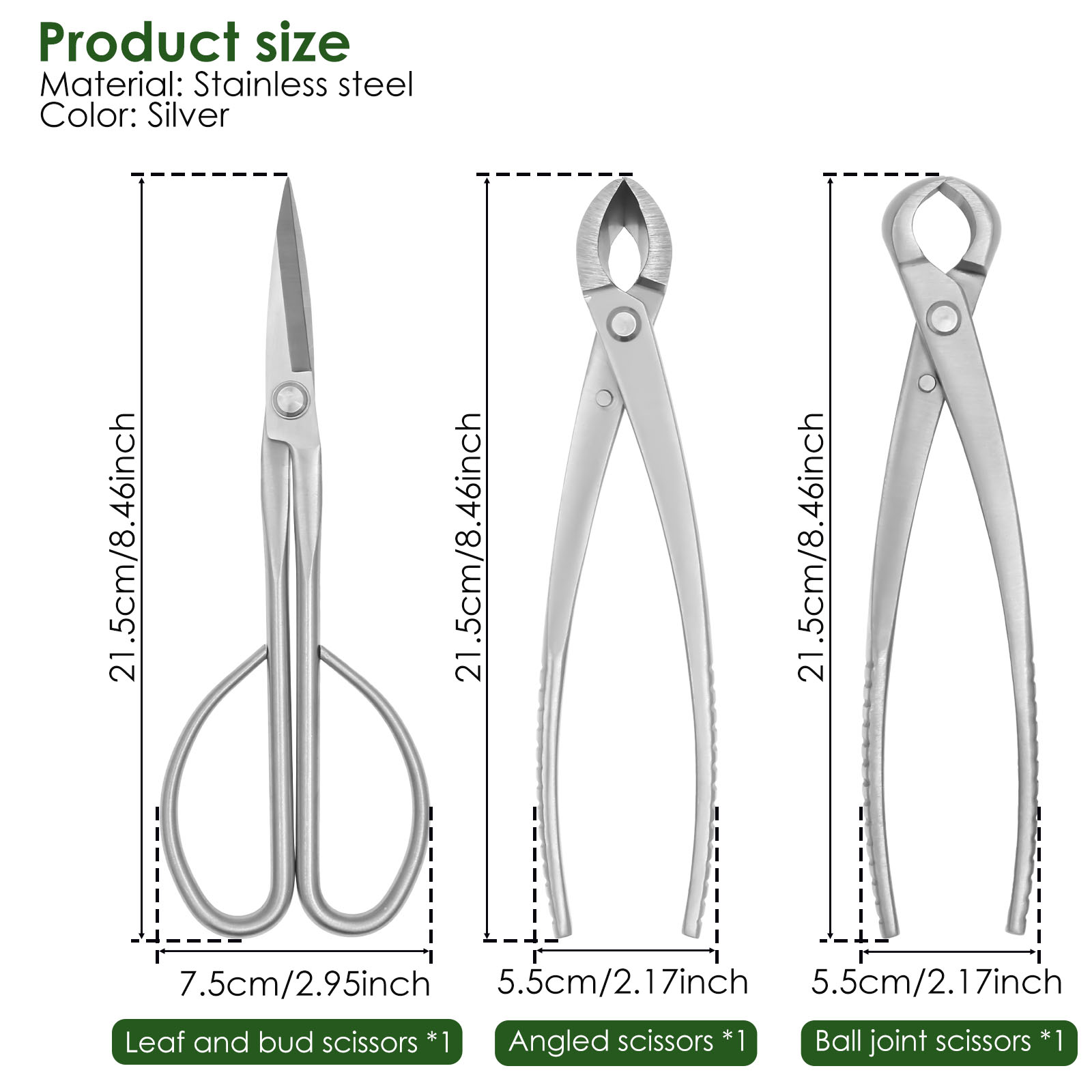 3 Pcs Set Alat Bonsai dengan P - Bonsai Tool Set ulasan dan harga