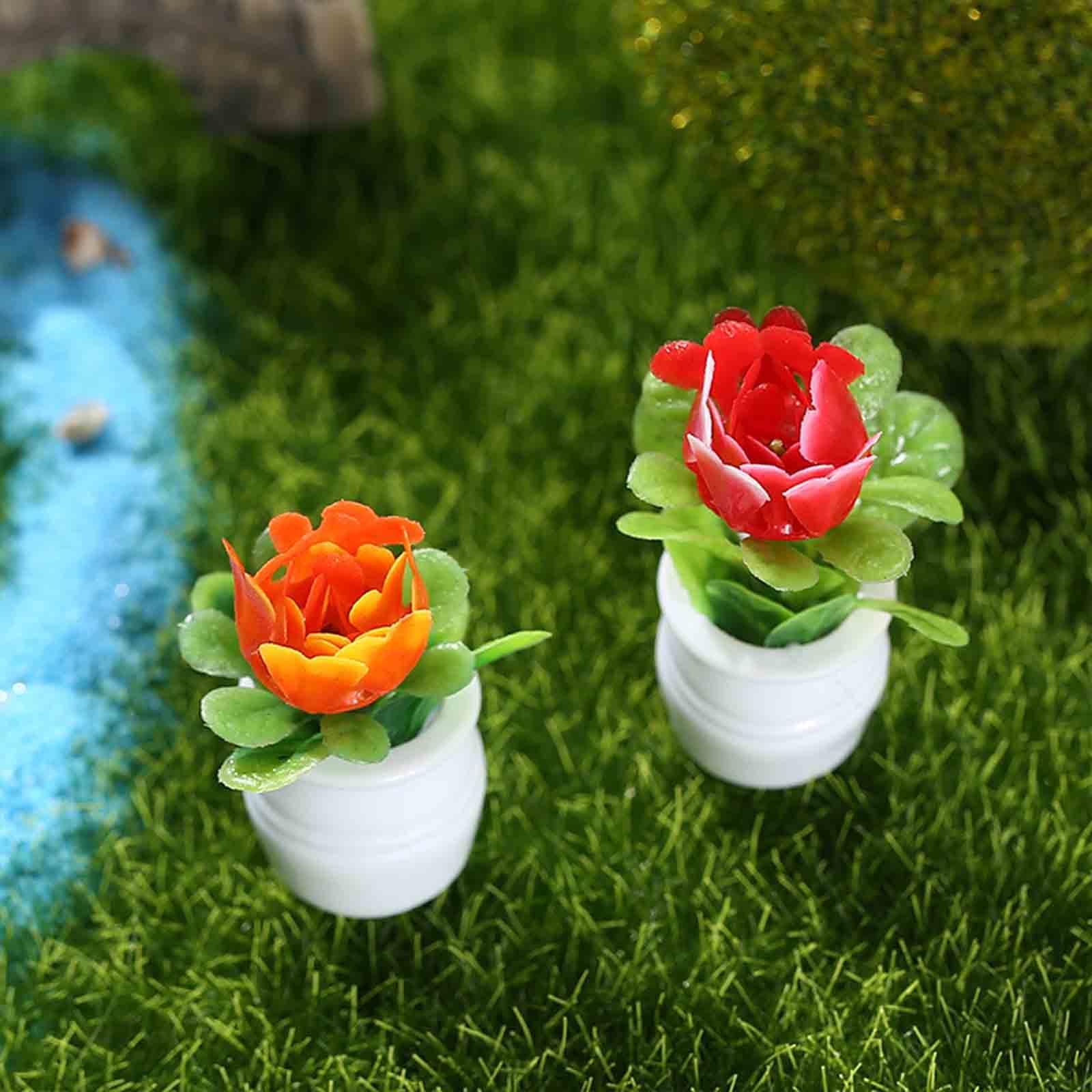5 Buah Pot Bunga Miniatur Ruma - Bonsai Garden Europe ulasan dan harga