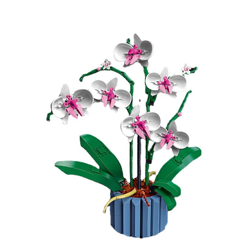 Buket Bunga Anggrek Lucu, Blok - Bonsai Garden Lego ulasan dan harga
