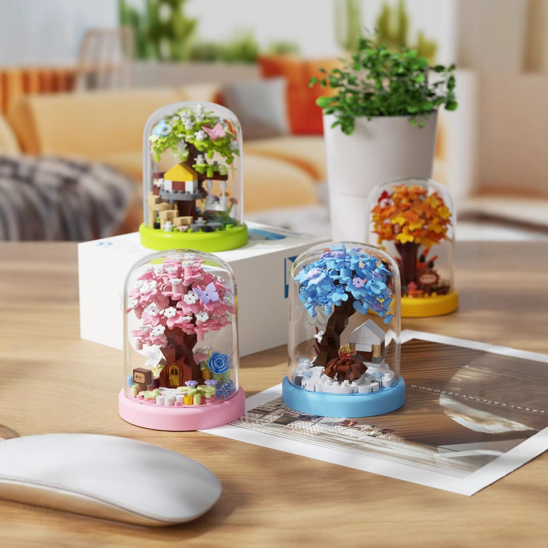 Mainan Blok Bangunan Rumah Poh - Bonsai Garden Lego ulasan dan harga