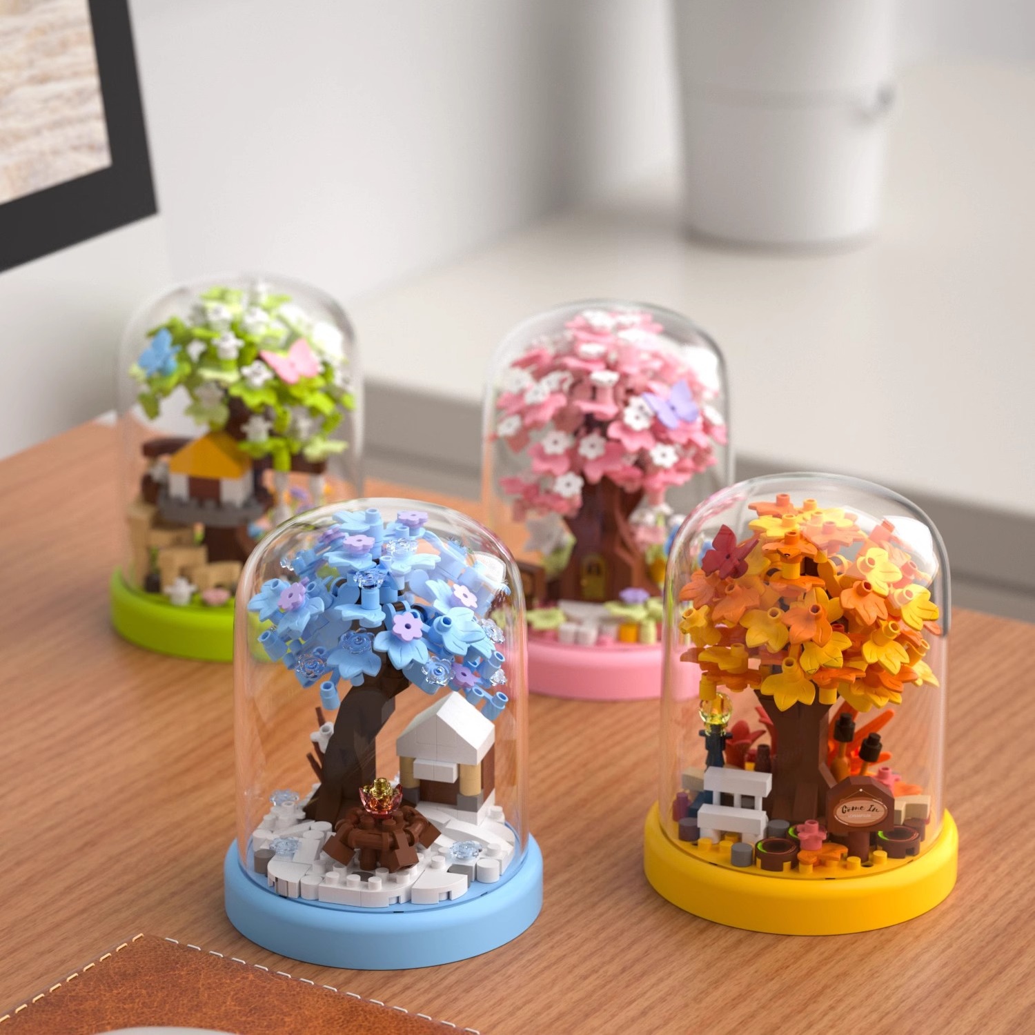 Mainan Blok Bangunan Rumah Poh - Bonsai Garden Lego ulasan dan harga