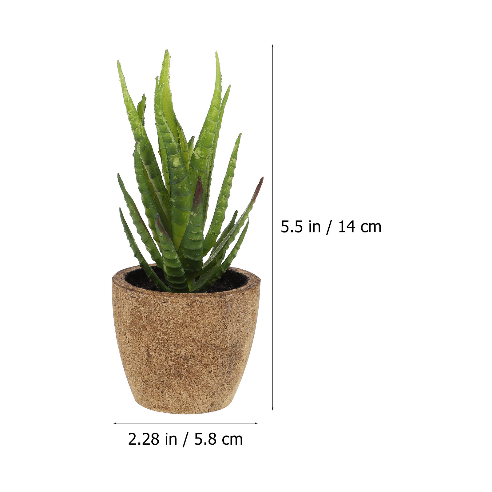 4 Buah Tanaman Pot Mini Buatan - Bonsai Garden And Cafe ulasan dan harga