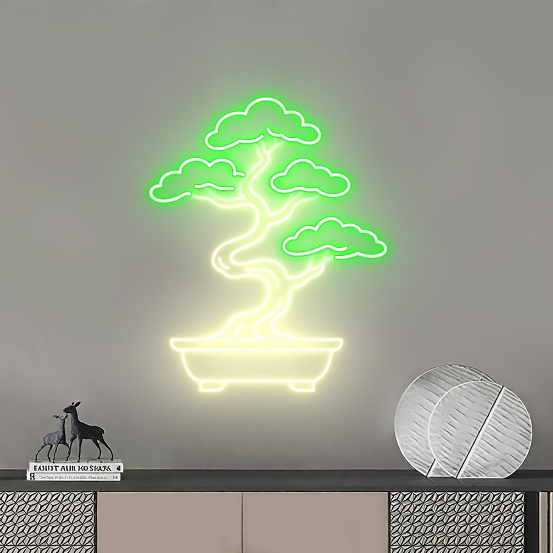 Lampu Neon Pohon Bonsai Dekora - Bonsai Tree Zen Garden ulasan dan harga