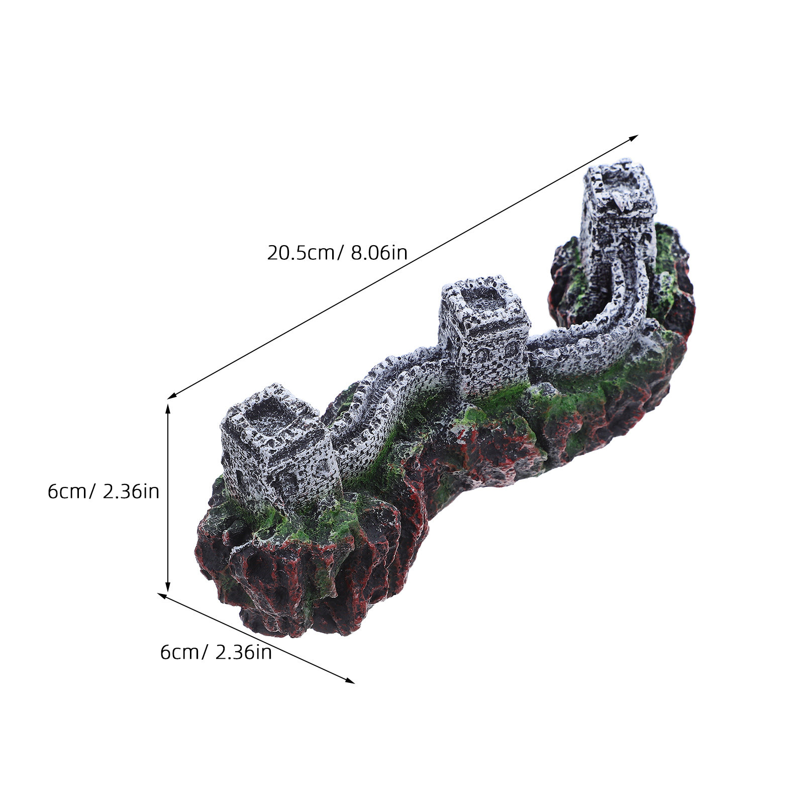 Patung Miniatur Resin Tiongkok - Bonsai Garden China ulasan dan harga