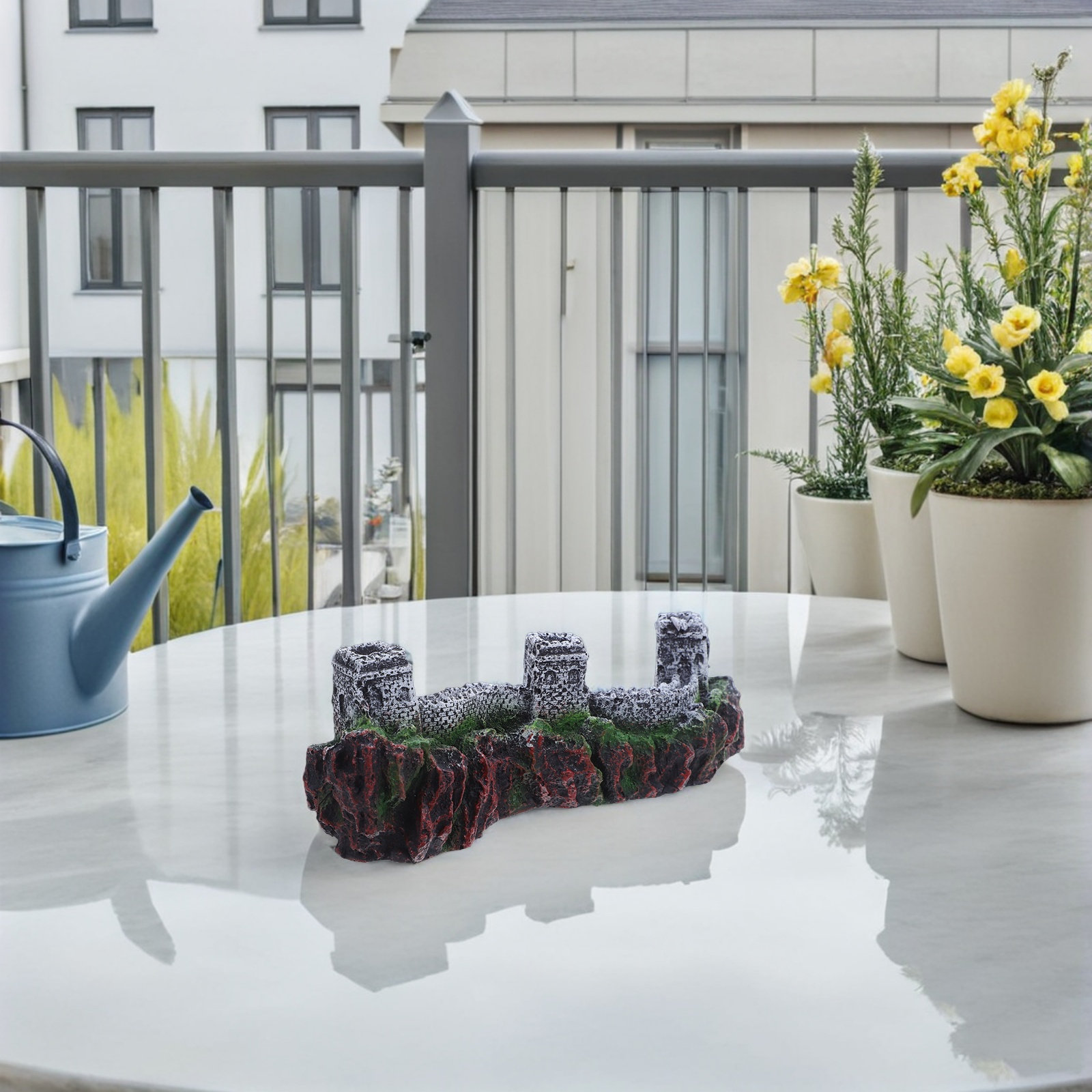 Patung Miniatur Resin Tiongkok - Bonsai Garden China ulasan dan harga