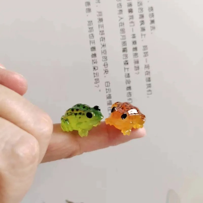 Katak Kecil Oranye Hijau yang  - Bonsai Garden China ulasan dan harga